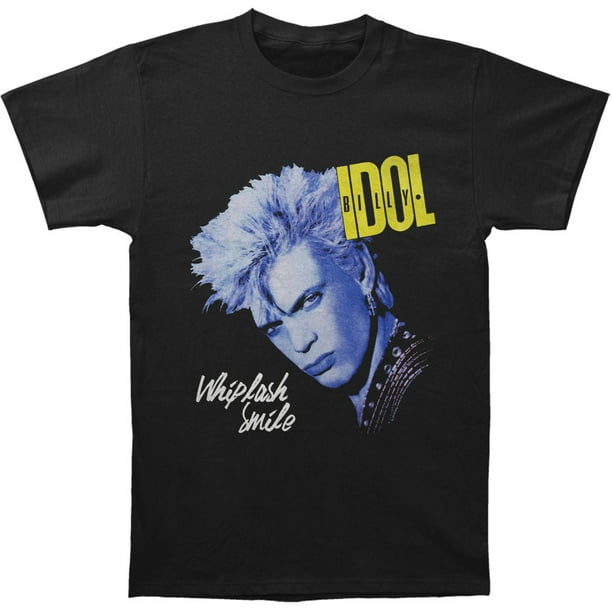 Billy Idol Billy Idol Men's Only Idol Tshirt Black