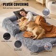 thumbnail image 3 of VEVOR Lit pour Chien 72 X 48x10 Po Grande Taille Lavable en Velours, 3 of 9