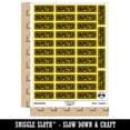 thumbnail image 2 of Inspected with Border Sticker Set - Yellow - Gloss Finish - 1.5" Small, 2 of 7