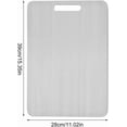 thumbnail image 2 of Titanium Cutting Board Double-Sided Titanium Kitchen Chopping Board Cutting Mat Portable Serving Tray for Vegetable(Large), 2 of 8