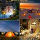 thumbnail image 4 of Luces de antorcha solar de 12 LED Antorchas de llama de baile al aire libre Luz de decoración de paisaje de jardín para patio Caminos de césped Luces nocturnas - 8/4/2/1 piezas, 4 of 5