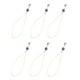 thumbnail image 2 of Collar de mal de ojo con forma de llave collar de buena suerte con Ojo Azul Bling Bling 6 uds, 2 of 12