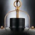 thumbnail image 5 of Luxury Rustic Pendant, 11''H x 16''W, Matte Black Finish, Caria Collection, by Urban Ambiance, 5 of 8