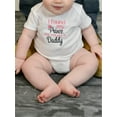 thumbnail image 3 of Aunavey I Found My Prince his Name is Daddy Bodysuit Girl Infant Toddler Baby Clothes Creeper, 3 of 6