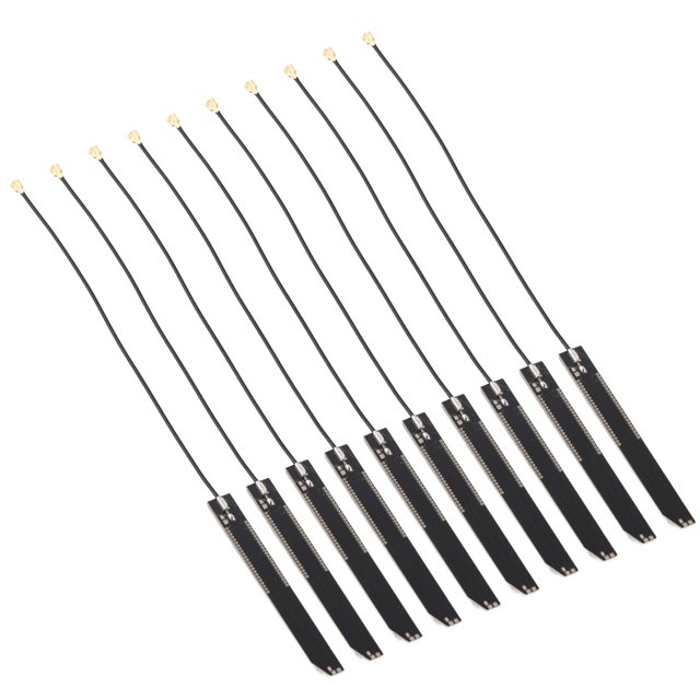 Loewten 10PCS NZ‑433‑PCB‑001 433MHZ 5dBi Internal Antenna PCB Built In Aerial IPEX Omni Antenna UFL Connector,433MHZ PCB Antenna,PCB Built In Aerial