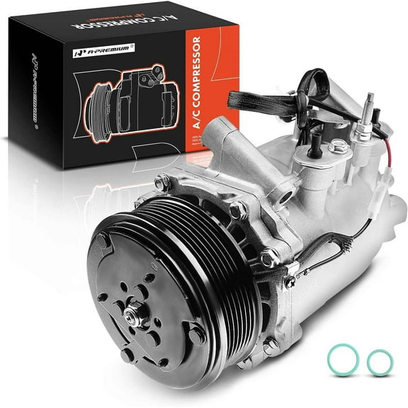 A-Premium AC Compressor with Clutch Compatible with Acura TSX 2004-2008 L4 2.4L