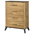 thumbnail image 4 of Kaywood 4-drawer Bedroom Chest of Drawers Natural Pine, 4 of 15