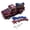 Red, variant on 4th of July Decor, Patriotic Decorations USA Truck Figurine Set, Memorial Day Red White Blue Table Centerpiece, 250th Anniversary of America Merchandise for Home Office