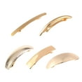 thumbnail image 3 of WHAMVOX 5 Pcs Accessoires de Cheveux Caractéristiques Barrettes Dorées pour Femmes Rassemblements, 3 of 8