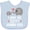 AE-Light Blue, variant on Inktastic Best Granny Ever Grandchild Boys or Girls Baby Bib