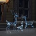thumbnail image 3 of Decoración navideña VidaXL Acrílico Reindeer Family con 300 LED, 3 of 9