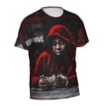 thumbnail image 3 of Rod Wave T Shirt 3D Printed Crewneck Graphic Short Sleeve Tees for Mens, 3 of 5