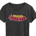 thumbnail image 3 of Marvel Spider-Man - Editorial Logo - Ladies Short Sleeve Graphic T-Shirt, 3 of 5