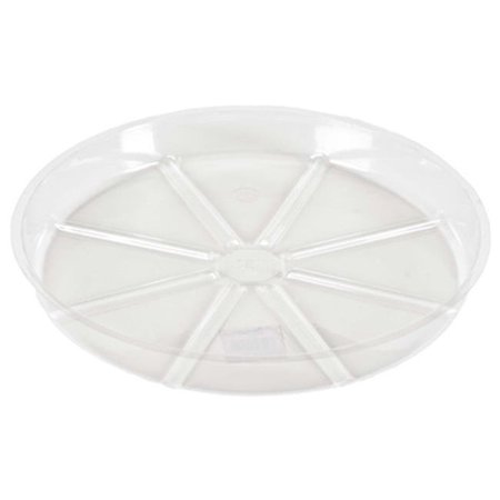 Woodstream VS12VUS 12 in. Clear Plant Saucer - Pack Of 25