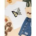 thumbnail image 3 of Let Life Surprise You Daisies T-Shirt Women -Image by Shutterstock, Female Medium, 3 of 4