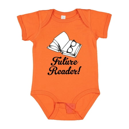 

Inktastic Future Reader Book Gift Gift Baby Boy or Baby Girl Bodysuit