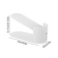 thumbnail image 3 of Qocolhg Shoes Storage Rack, Home Organization Shoe Racks, Double Layer Shoe Holders Versatile and Strong Rack for Family Use and Student Dorms, Space Saving, White, 3 of 6