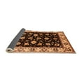 thumbnail image 2 of Ahgly Company Indoor Square Oriental Orange Traditional Area Rugs, 5' Square, 2 of 4