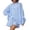 Z-Sky Blue391, variant on JIAYUE Women 2 Piece Outfits Sets Solid Color Lapel Long Sleeve Casual Linen Blend Poplin Shirt And Shorts Button Ladies Stylish Clothing Set
