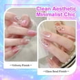 thumbnail image 3 of Set de esmaltes de uñas TWOEIGHT Nude Glitter Cat Eye Gel, 6 unidades, 8 ml, 3 of 7
