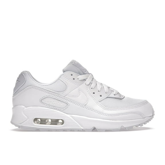 Nike Women's Air Max 90 Triple White Running Shoes, from StockX