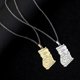 thumbnail image 2 of Collares con colgante del mapa de Ghana, dijes, joyería ghanesa, regalos del Día Nacional de Ghana, gargantilla de cadena ondulada, accesorios, 2 of 5