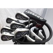 Callaway Golf Mens Complete Golf Clubs Set Driver, Fairway Wood, Hybrid, Irons, Putter, Stand Bag Regular Flex