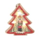 thumbnail image 1 of Adorno navideño, Casa colgante navideña de madera Colgante navideño de madera Colgante para árbol de Navidad Tecnología innovadora, 1 of 8
