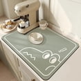 thumbnail image 1 of Super Antiskid Large Kitchen Absorbent Draining Mat Super Absorbent Draining Coffee Dish Drying Mat Quick Dry Bathroom Drain Pad, 1 of 5