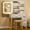 Marble white, variant on Small Vanity Desk, 35.5 Inch Compact Makeup Vanity Table with Lighted Mirror, Charging Station, 4 Drawers & Shelves, Modern Dressing Table with Upholstered Stool for Apartments