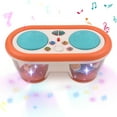 thumbnail image 1 of Colorful Musical Drum with Ocean Projection and Lights - Interactive Percussion Instrument for Kids, Perfect Birthday Gift (Batteries Not Included - 3*AAA) - 855-161C White, 1 of 6
