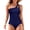 Navy Blue, variant on Women Swimsuit One Piece Tummy Control Bathing Suits Sexy Swim Suits