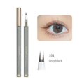 thumbnail image 1 of Delineador de ojos líquido ultrafino, sombra de ojos con brillo de diamante, maquillaje negro, marrón, duradero, resistente al agua, delineador de ojos de secado rápido, lápiz cosmético, 1 of 5