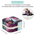 thumbnail image 5 of Unicorn Travel Portable Square Jewelry Box: Storage Box, Decorative Box, and Jewelry Stand for Rings, Earrings, Necklaces, Bracelets, and More – Ideal for Girls and Women, 5 of 6