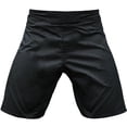 thumbnail image 3 of Meister ELITE FLEX Fighter Board Shorts for MMA Training and Gym Workouts - Blank No Logo - Black - XXX-Large (40-41), 3 of 4