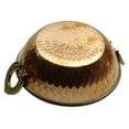 thumbnail image 2 of Tableware Serving Karahi Copper Steel Utensils Kitchenware India Dia 6" Inches, 2 of 7
