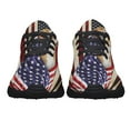 thumbnail image 5 of Beagle American flag Patriot Shoes Sneakers Black Size 3.5, 5 of 7