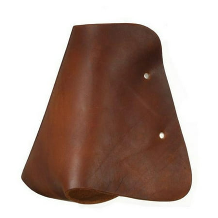 Royal King Medium Brown Leather Hooded Stirrups