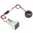 thumbnail image 4 of Led Indicator Light  Ammeter Signal Light  Ammeter Light  Current Meter Light  Meter Signal Lamp LED Indicator Light Mini Digital Current Meter LED Display Ammeter Square Signal, 4 of 8