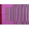 thumbnail image 1 of Ahgly Company Indoor Rectangle Abstract Pink Contemporary Area Rugs, 5' x 7', 1 of 4