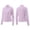 Light Purple, variant on UDAUDU Women's Plus Size Sun Shirts UPF 50 UV Protection Clothing Long Sleeve Full Zip Jacket Lightweight Workout Athletic Tops Brown 2XL