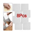thumbnail image 1 of Tapis Antidérapant Carré Réutilisable en Silicone Antidérapant Lavable Coussinet Anti-Bouclage 4 Pcs, 1 of 6