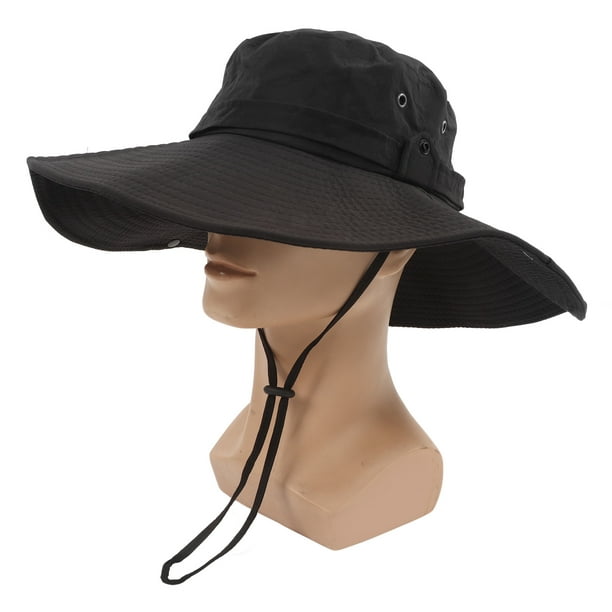 Faginey Fishing Hat Over Upf 50 Uv Protection Adjustable Waterproof Versatile Wide Brim Bucket Hat For Outdoor Fishing,outdoor Hat,bucket Hat Black