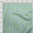 thumbnail image 2 of oneOone Cotton Poplin Twill Baby Blue Fabric Chevron Geometric Sewing Craft Projects Fabric Prints By Yard 56 Inch Wide, 2 of 4