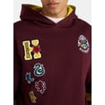 thumbnail image 4 of Harry Potter Men's & Big Men's Crest Houses Graphic Hoodie, Sizes S-3XL, 4 of 8