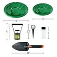 thumbnail image 2 of 10pc ASR Outdoor Gold Panning Kit Gold Rush Prospecting Tools Accessories Green, 2 of 11