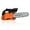 Orange-12Inch-25.4cc, variant on Fompes Gas Chainsaw 58CC Gasoline Powered Chainsaw 20 Inch Handheld Cordless Petrol Chain Saws For Forest, Wood, Garden and Farm Cutting Use