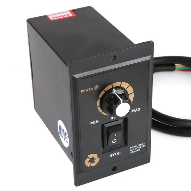 Controlador de velocidad de motor eléctrico, CA 220 V 50/60 Hz 300/400/500 W Controlador de velocidad del motor Regulador de CA Controlador de velocidad del motor Valor inmejorable
