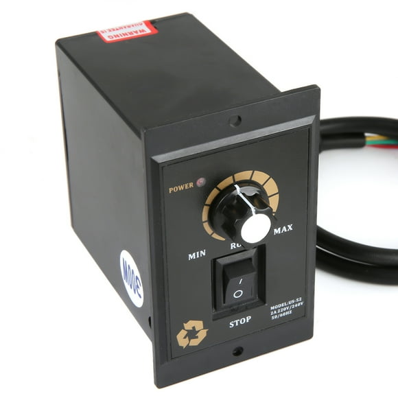 Controlador de velocidad de motor eléctrico, CA 220 V 50/60 Hz 300/400/500 W Controlador de velocidad del motor Regulador de CA Controlador de velocidad del motor Valor inmejorable