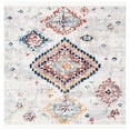 thumbnail image 6 of SAFAVIEH Morocco Audra Abstract Geometric Polyester Runner Rug, Cream/Multi, 2'2" x 8', 6 of 10